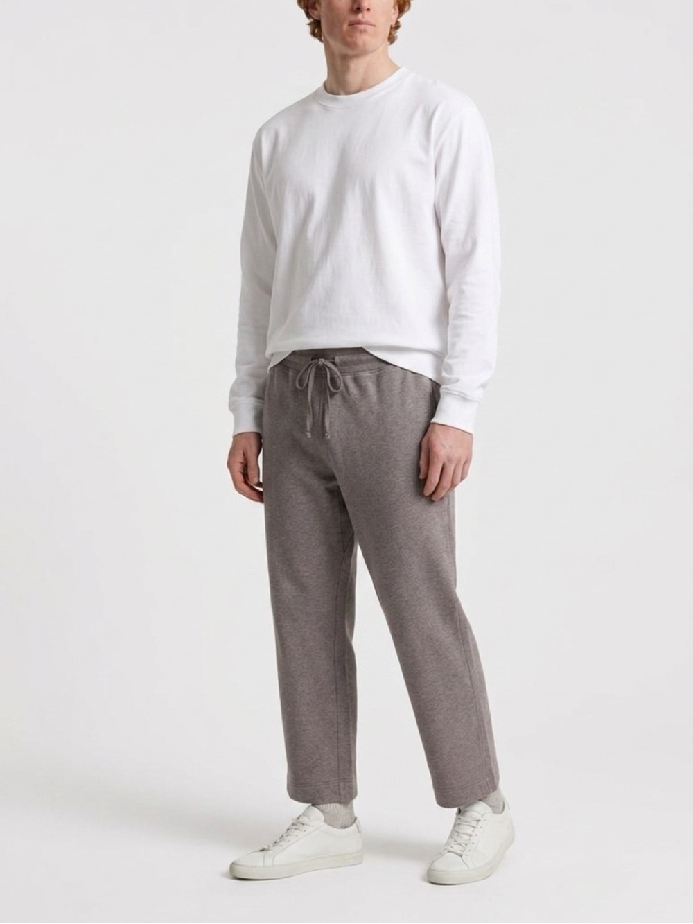 Gap Men’s Heather Gray Drawstring Sweatpants Size XL